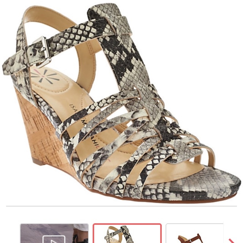 Isaac Mizrahi Live sandals